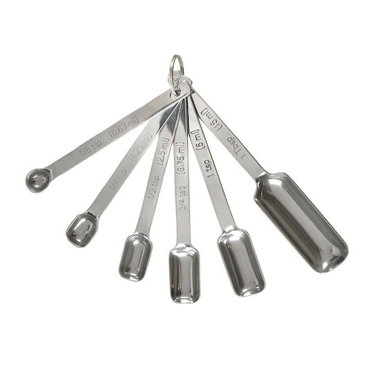 Kitchen Craft Ανοξείδωτη Μεζούρα Κουζίνας 15ml 6τμχ Kitchen Craft Ανοξείδωτη Μεζούρα Κουζίνας 15ml 6τμχ