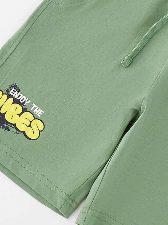 Sport Kids Shorts Bermudas Active Short Green