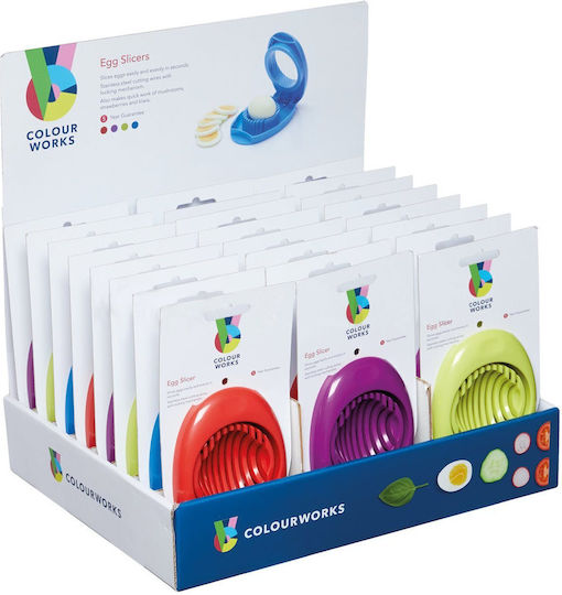 Colourworks Κόπτης Αυγού Πλαστικός
