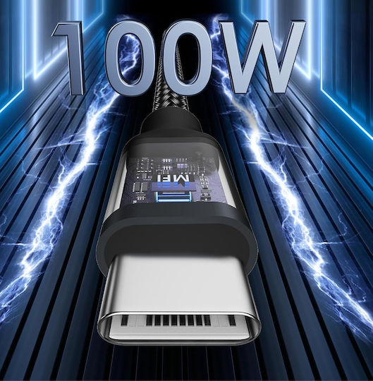 Cablu Magnetic Macbook Pro 15 Inci Usb4 100w 2 Metri Usb-C la Usb-C 8k 60hz