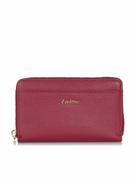 Lavor Lavor Damenbrieftasche Leder Rot Lavor Lavor Damenbrieftasche Leder Rot