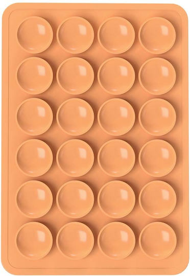 Bigben Universal Double-sided Suction Cup Mount Smartphone Orange