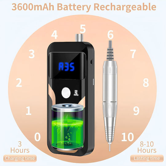 Trotuar Unghii cu Baterie 36W