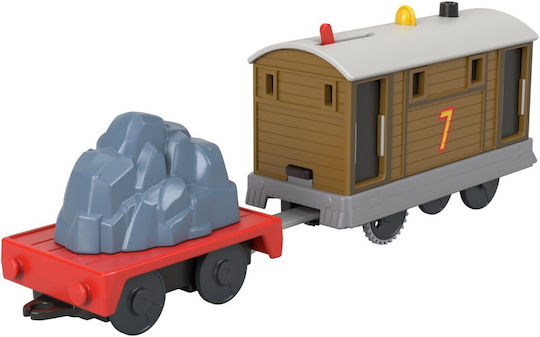 Fisher Price Thomas & Friends Set Motorizat cu Trenuleț din Lemn pentru 3+ Ani