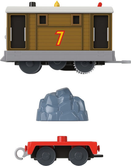 Fisher Price Thomas & Friends Set Motorizat cu Trenuleț din Lemn pentru 3+ Ani
