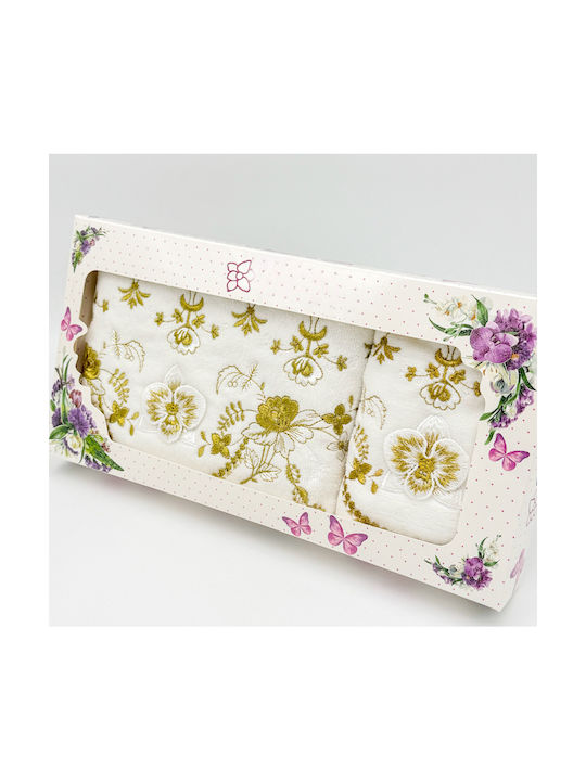 SteweHome Face Towel 50x90cm Yellow