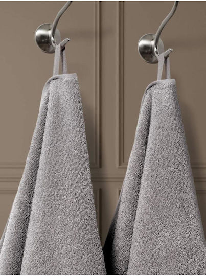 SteweHome SteweHome Badetuch Gesicht 50x90cm Beiges 2 Stück Gewicht 450g/m²