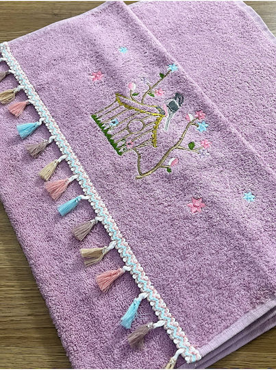 SteweHome Face Towel 50x90cm Multicolour 6 Pieces
