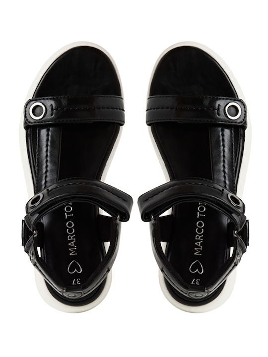 Γυναικεία Σανδάλια Flatforms Μαύρα