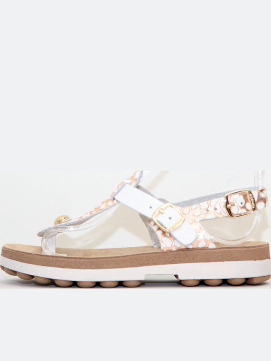 Marlena S9005 Leather Women's Anatomic Sandals White