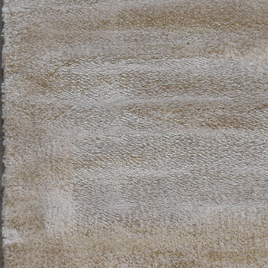 Frieze Abstract Living Room Rug Rectangular Beige 80x120cm