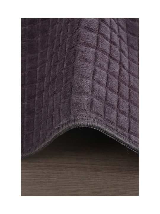 SteweHome Неплъзгащ Се Килим 50x80см Сив