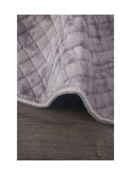SteweHome Non-Slip Round Living Room Rug Round Φ120cm