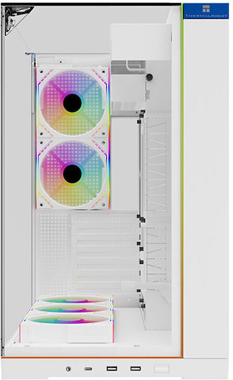Thermalright A70 ARGB Gaming Middle Tower Carcasă PC cu Fereastră Laterală Albă