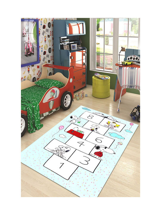 SteweHome Παιδικό Χαλί Γαλάζιο 40x60cm Πάχους 60mm SteweHome Παιδικό Χαλί Γαλάζιο 40x60cm Πάχους 60mm