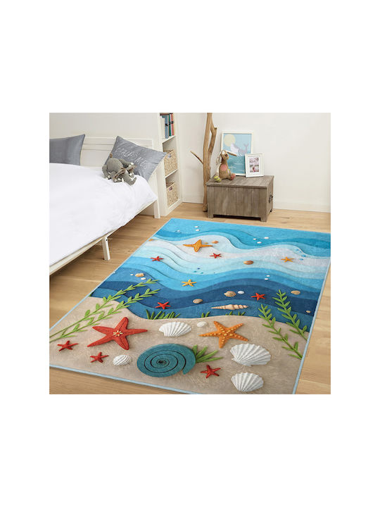 SteweHome Kids Rug Orange 150x200cm Thickness 60mm