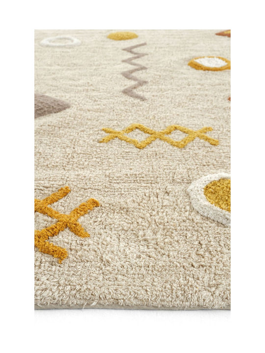 SteweHome Kids Cotton Blue Rug 120x180cm Thickness 100mm