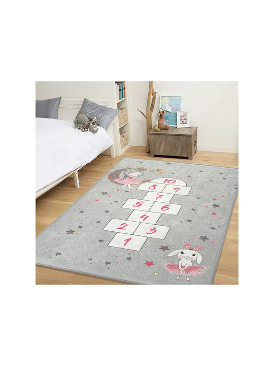 SteweHome Детски Килим Сив 160x230см Дебелина 60мм