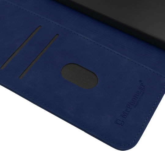 Θήκη Xiaomi Redmi 9 Wallet Matte Μπλε Σκούρο