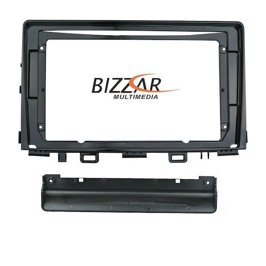 Clarion Auto-Audiosystem für Kia Stonic / Rio 2018 (Bluetooth/USB/AUX/WiFi/GPS/Apple CarPlay/Android Auto) mit 9 Zoll Touchscreen