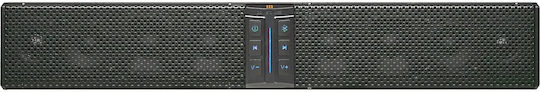 PowerBass XL-650 Boat Sound System 4x400W Waterproof with AUX / Bluetooth / USB Black
