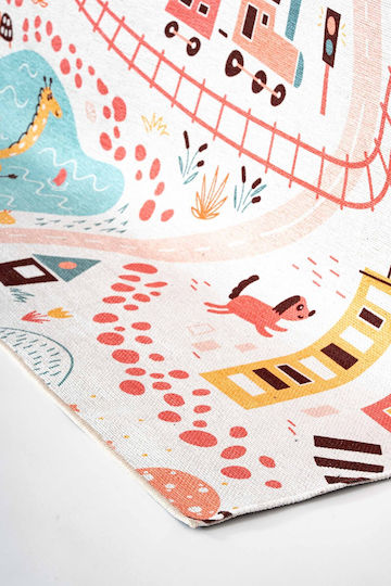 SteweHome Kids Rug Pink 80x300cm Thickness 60mm