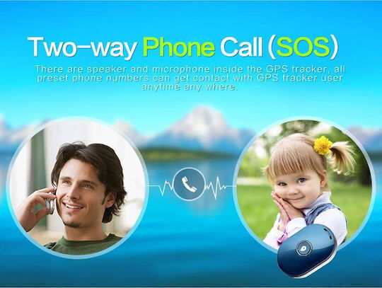 Waterproof GPS Tracker with GSM LBS for Children Elderly and Climbers