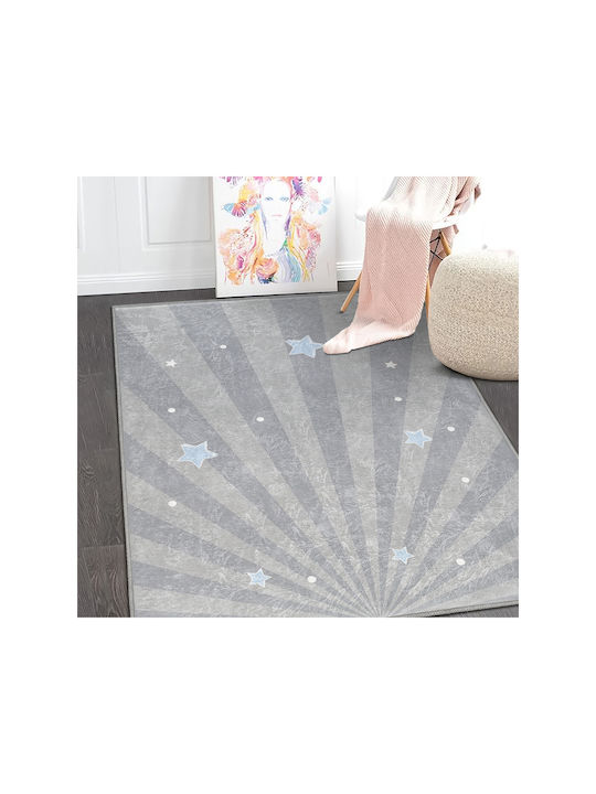 SteweHome Kids Rug Stars Blue 40x60cm Thickness 60mm