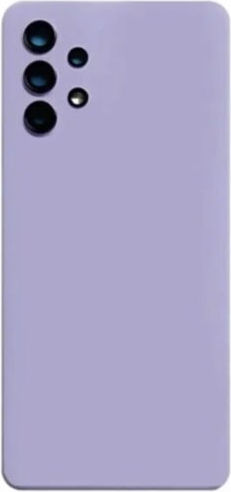 Battery Door Back Cover Camera Lens Bezel for Samsung Galaxy A32 4G Purple