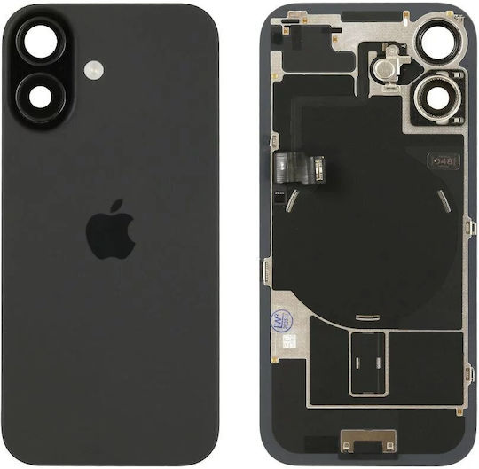 Genuine Back Glass Nfc Flex Flash & Camera Lens Iphone 17 Black