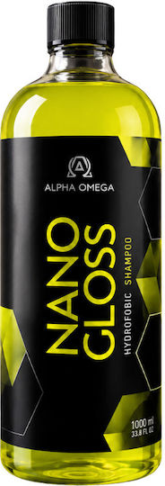 Alpha Omega Nano Gloss Car Wash Shampoo With Wax 1lt