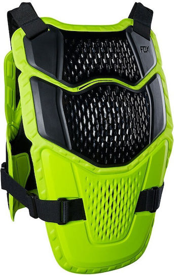Fox Raceframe Impact CE Level 1 Προστατευτικός Θώρακας Motocross Κίτρινο Χρώμα