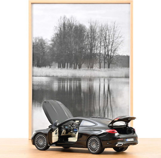 Model Mașină Mercedes-Benz Cle Coupe 2024 Negru Obsidian Scara 1:18 Norev