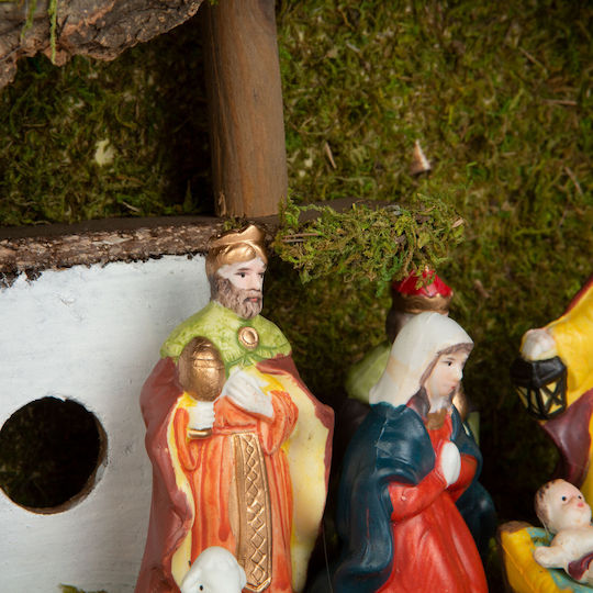 Iesle Ceramică De Mărime Medie 30x10x20cm