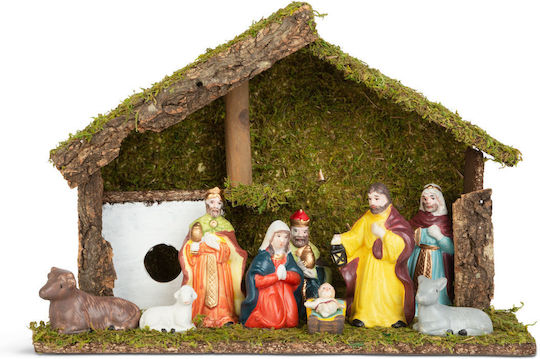 Iesle Ceramică De Mărime Medie 30x10x20cm
