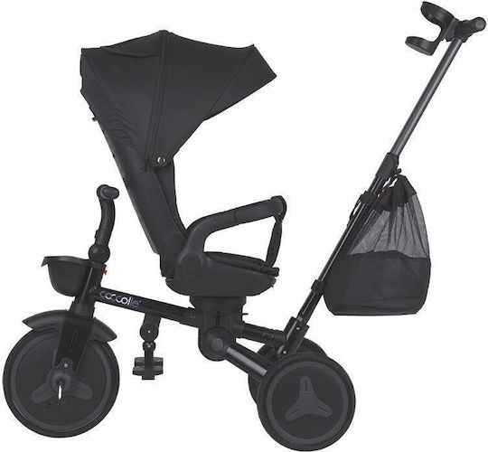 Coccolle Foldable Tricycle with Parental Handle for 5+ Years Beige