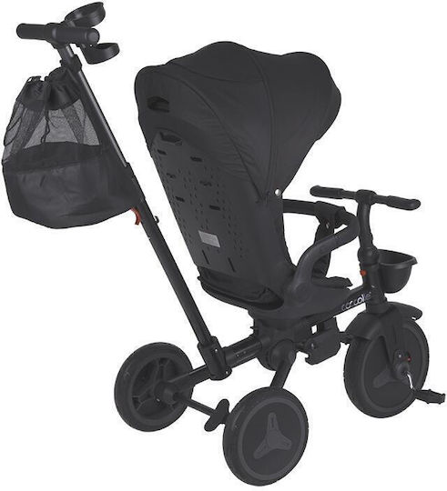 Coccolle Foldable Tricycle with Parental Handle for 5+ Years Beige
