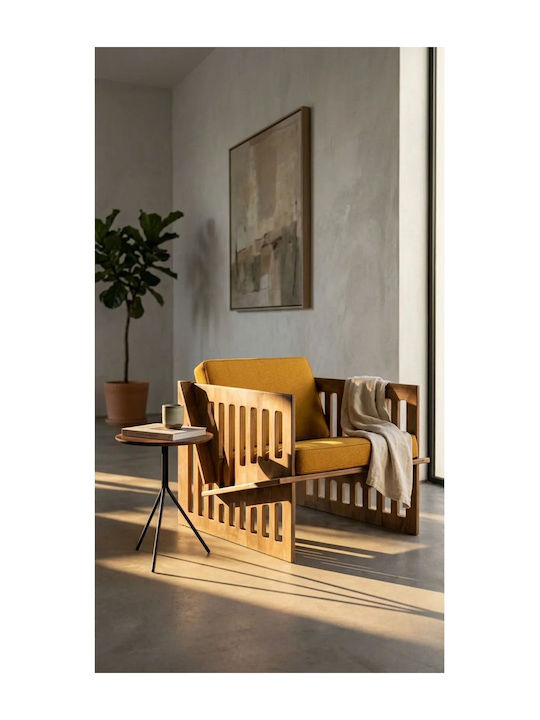 Yellow Armchair 65x82x42cm
