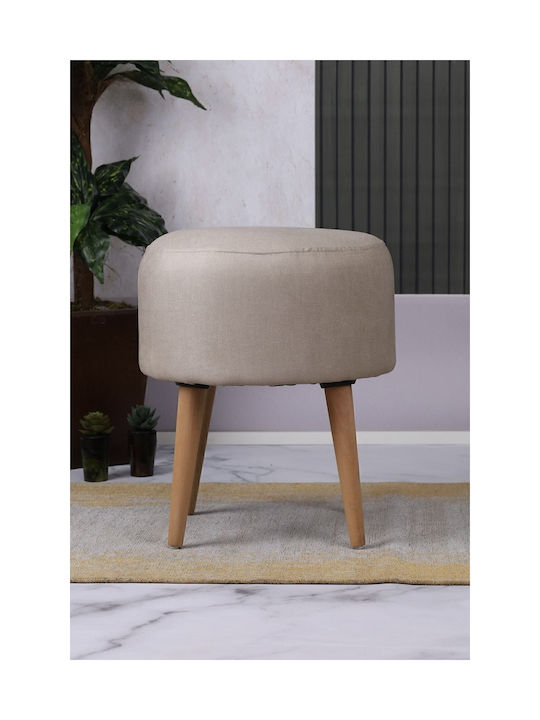 Kitchen Wooden Beige Stools