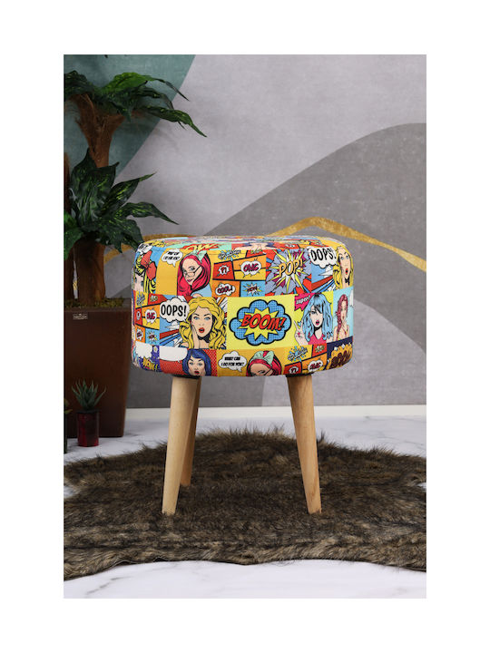 Kitchen Wooden Stools Gourgken