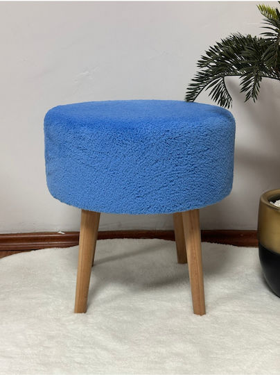 Hocker Für Das Wohnzimmer Hölzernes Blaue
