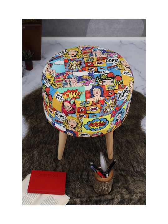 Kitchen Wooden Stools Gourgken