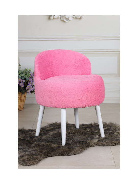 Living Room Wooden Stools Padded