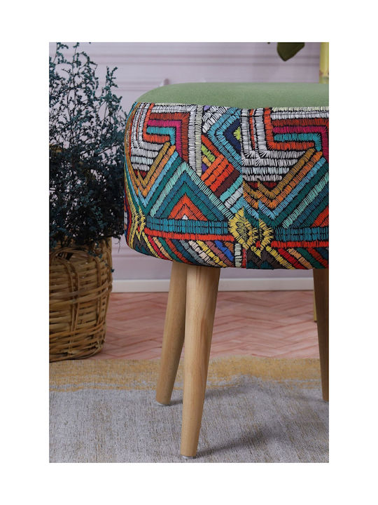 Kitchen Wooden Multicolour Stools 40x40x42cm