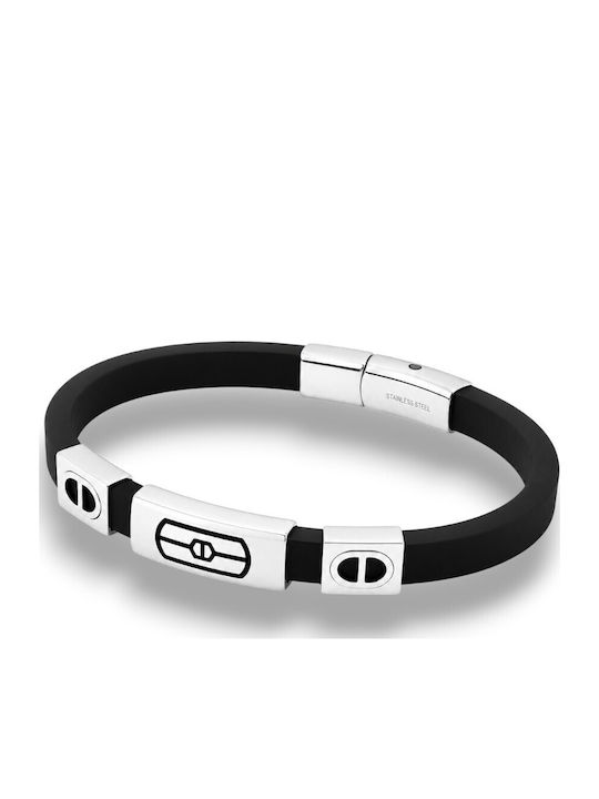 Rosso Amante Herren Armband aus Stahl Rosso Amante Herren Armband aus Stahl