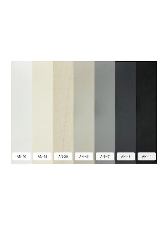 FS Wooden Shading Blind In Black Colour W100xH100cm