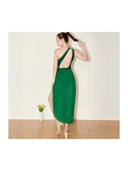 Emerald Iconic Παρεό Παραλίας Σούρα Σκίσιμο Emerald Iconic Παρεό Παραλίας Σούρα Σκίσιμο