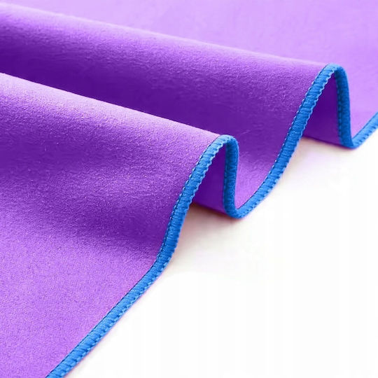 Prosop Din Microfibră Pentru Corp 205gr/m² Violet 150x80cm