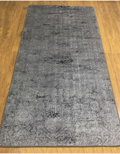 SteweHome Covor Pentru Copii Gri Tăiat La Dimensiune Lățime 80cm 80x450cm