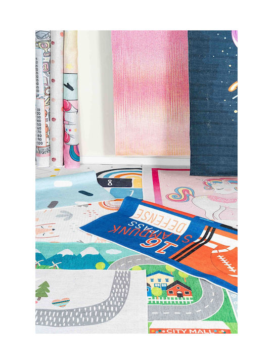 SteweHome Kinderteppich Blau 80x80cm Dicke 60mm